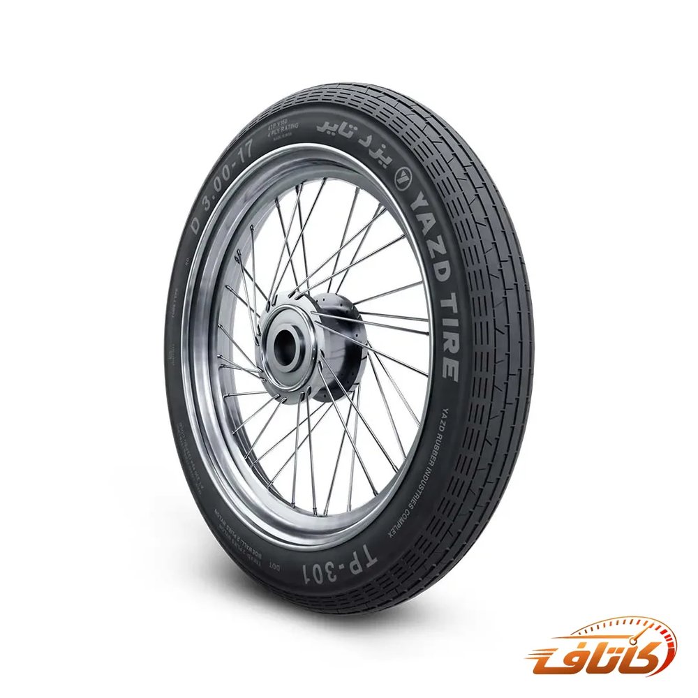 لاستیک 300/17 یزد تایر مناسب جلو باکسر