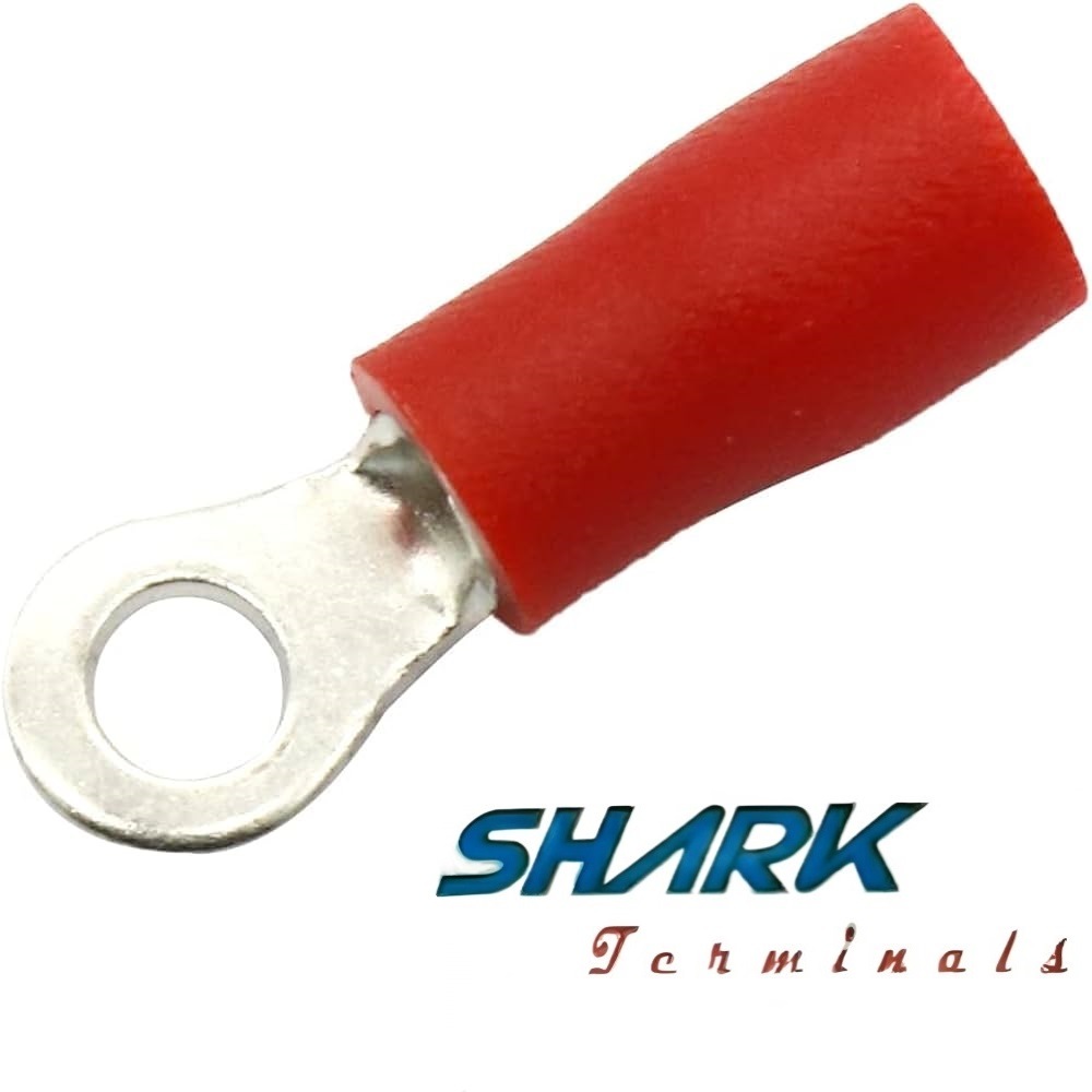 سرسیم حلقوی روکش دار (SHARK) سایز 1.5 سوراخ 3 مدل RV1.25-3.2 بسته 100 عددی