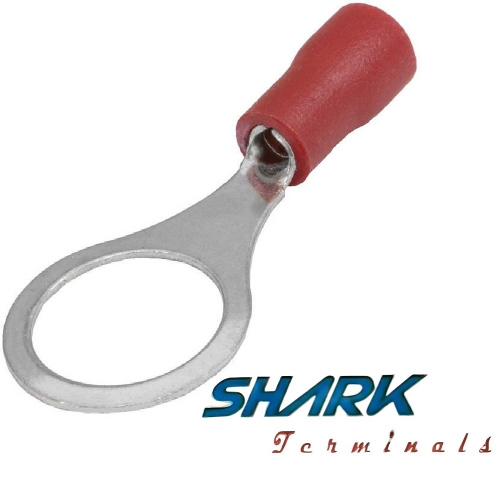سرسیم حلقوی روکش دار (SHARK) سایز 1.5 سوراخ 8 مدل RV1.25-8 بسته 100 عددی