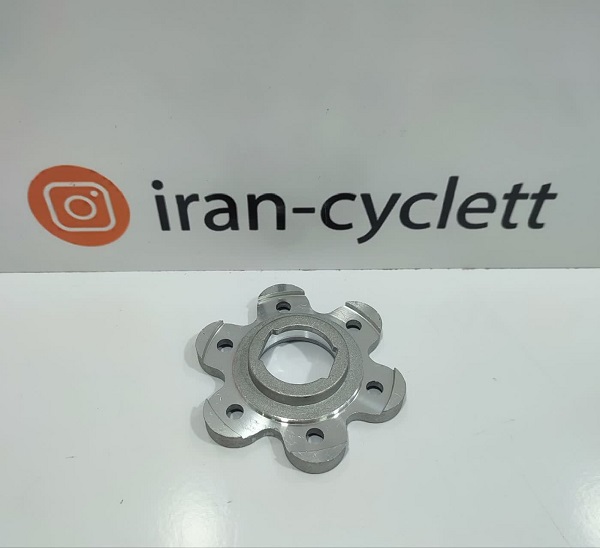 آلومینیوم روی چهار شاخ کلاچ موتور سیکلت هندا 6 پیچ