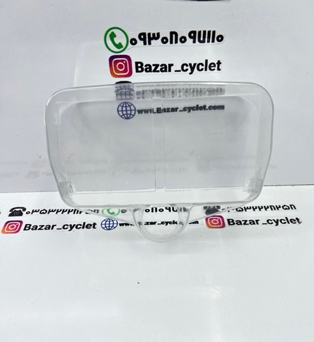 محافظ طلق روی کیلومتر موتور سیکلت هندا CDI رنگ سفید شفاف