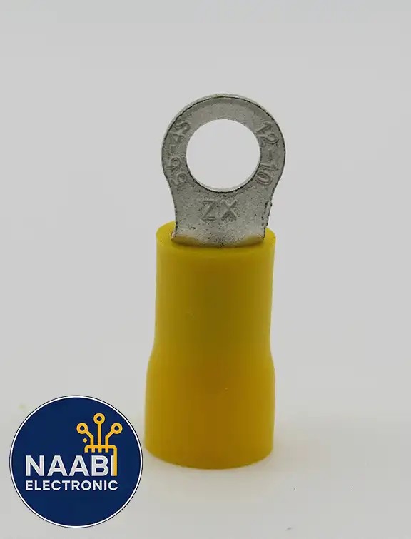 سرسیم گرد (حلقوی) روکش دار 4-5.5 زرد