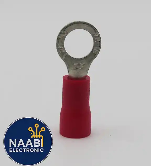 سرسیم گرد (حلقوی) روکش دار 5-1.25 قرمز