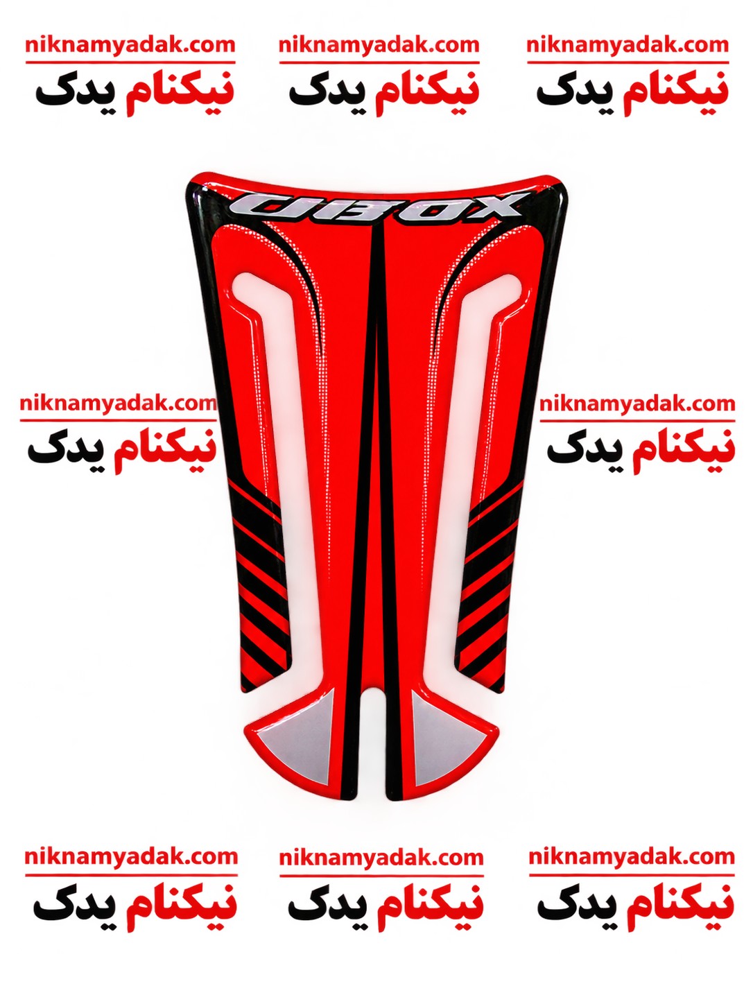 ارم / برچسب درب باک ژله ای -طرح ایروکس