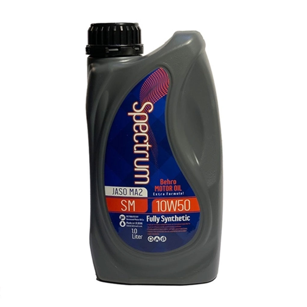 روغن موتور اسپکتروم مدل 10W50-SM-MA2 حجم 1 لیتر