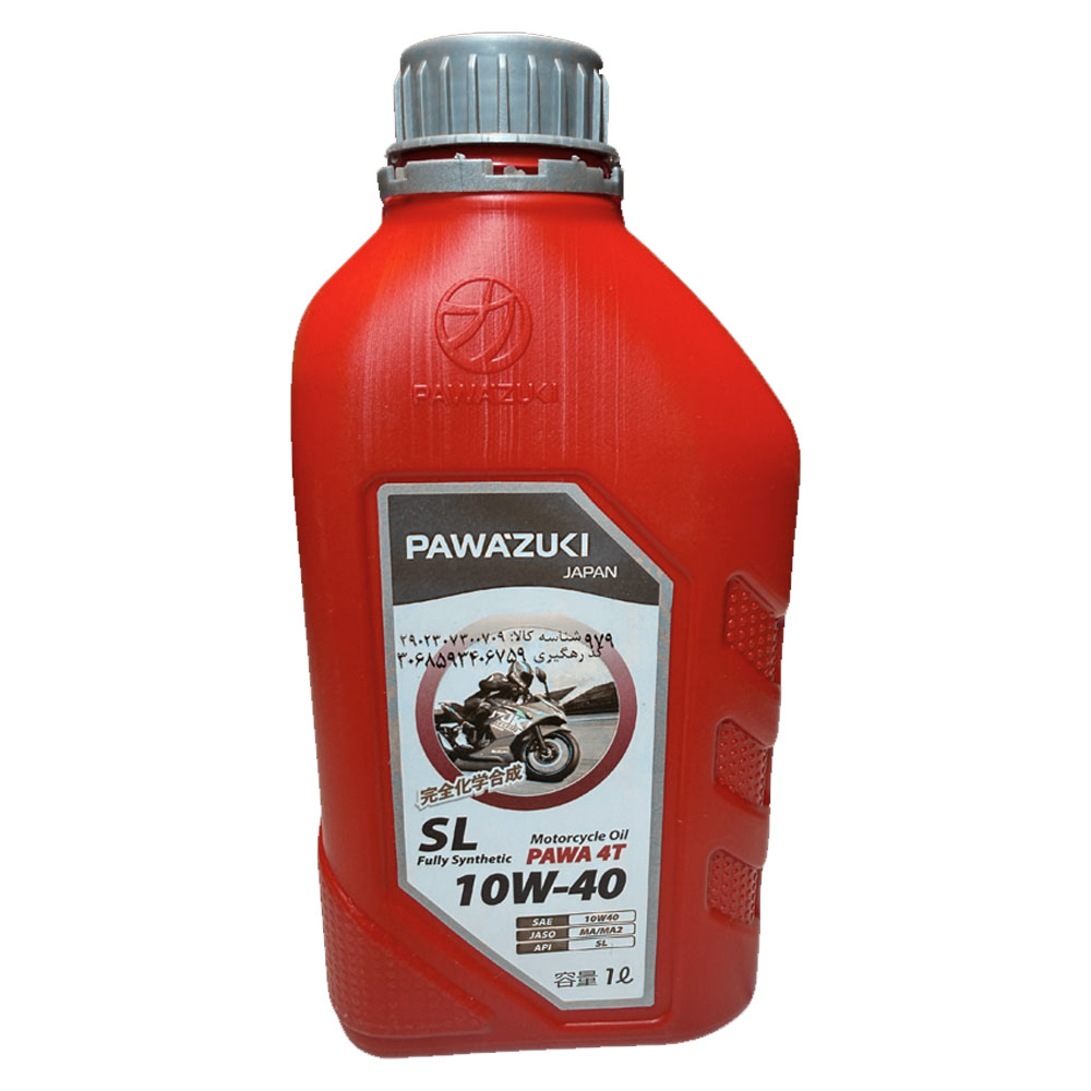 روغن موتور پاوازوکی مدل ۱۰W40-SL-MA2 حجم 1 لیتر