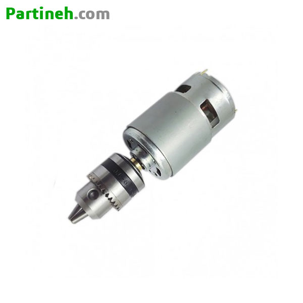 مجموعه کامل موتور اسپیندل 775 ولتاژ DC 12V-24V بلبرینگی
