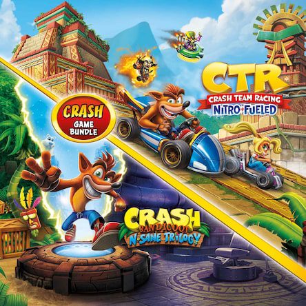 اکانت قانونی بازی Crash Bandicoot Bundle – N. Sane Trilogy + CTR