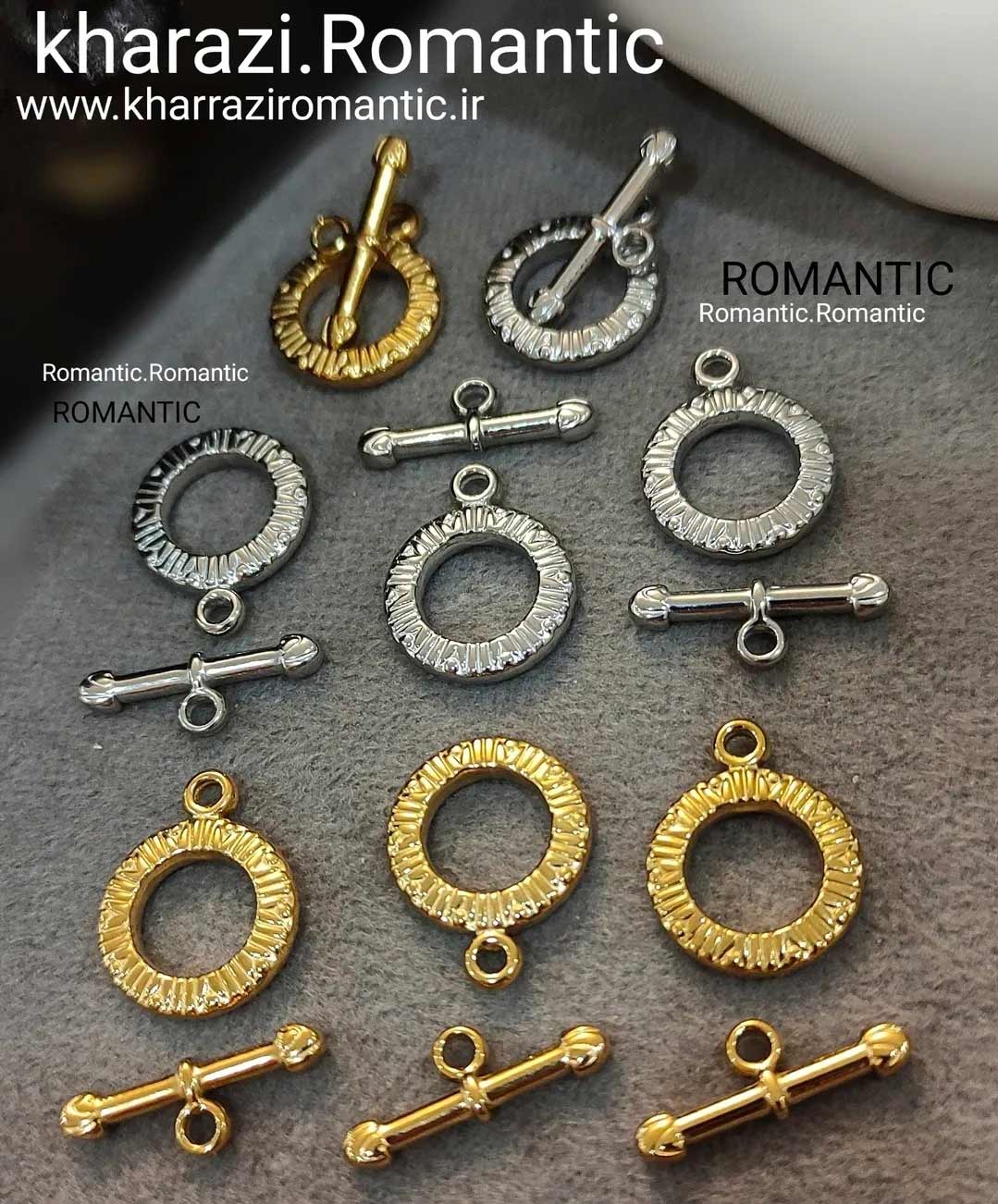 قفل تی استیل حلقه تراش