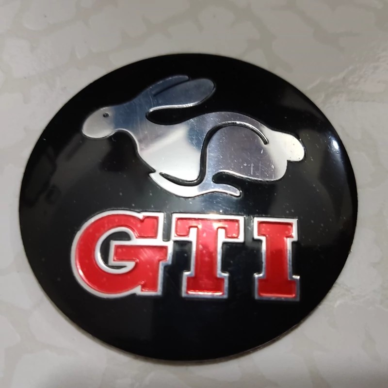 برچسب رینگ GTI لوگو اسپرت مدل gti – آرم رینگ حرفه‌ای