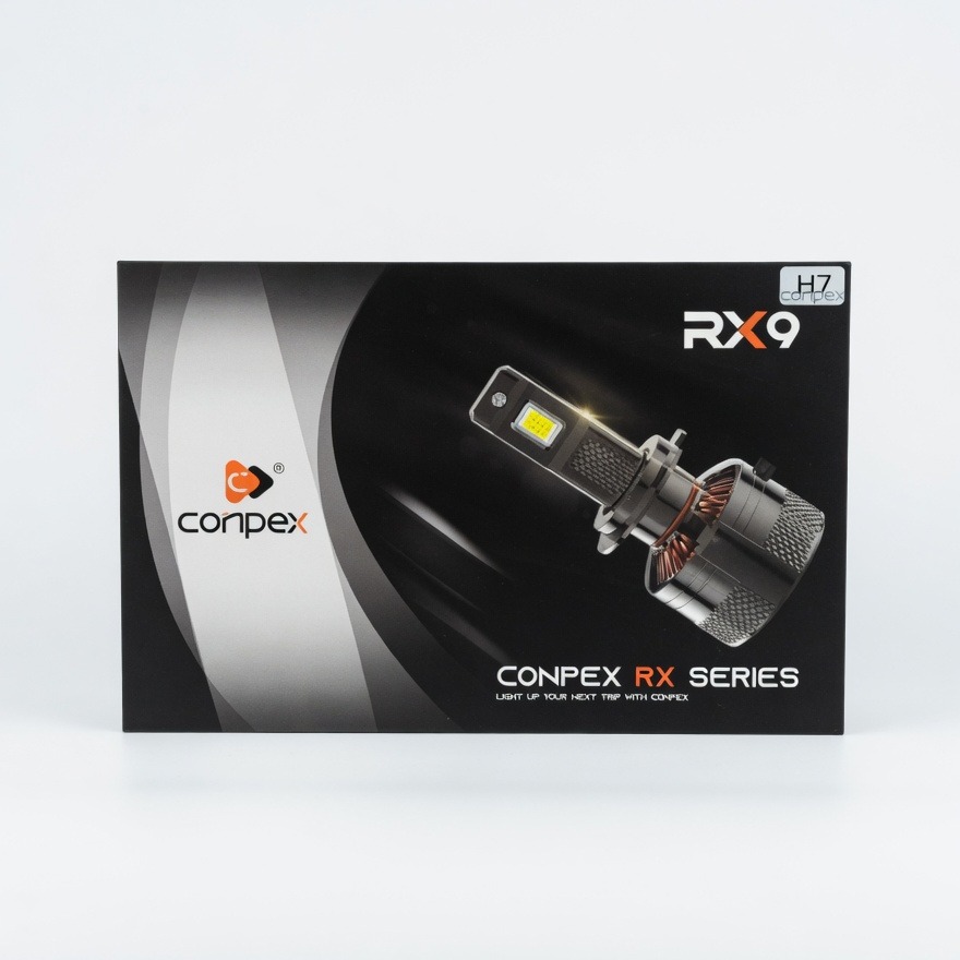 ​هدلایت خودرو کانپکس Conpex مدل RX9 پایه H4 (بسته دو عددی)
