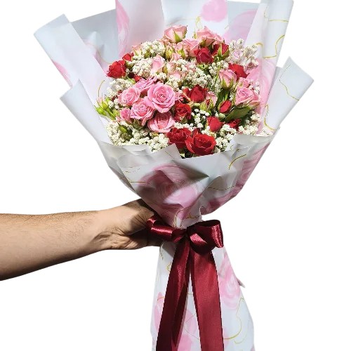 دسته گل تبریک روز دختر 01