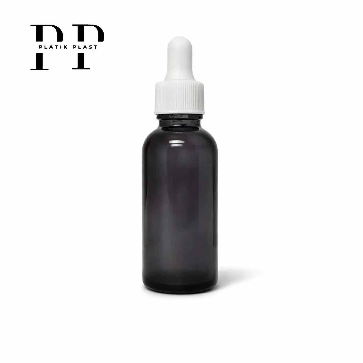 شیشه قطره چکان 30ml دودی سفید