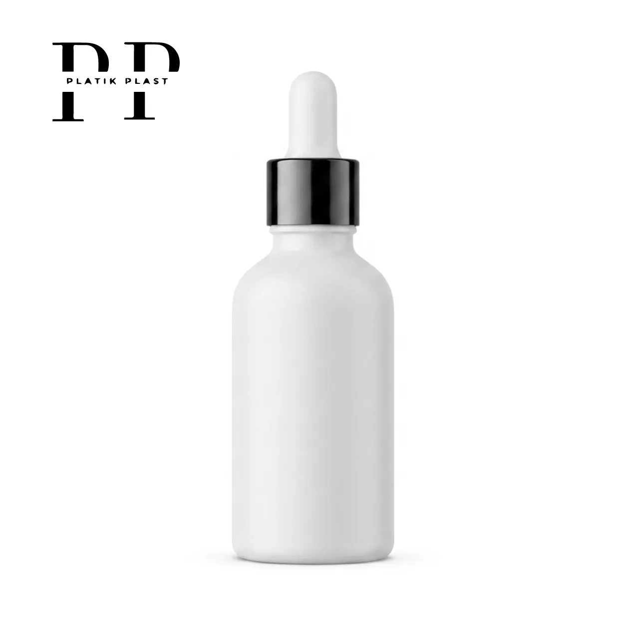 شیشه قطره چکان 30ml سفید مشکی