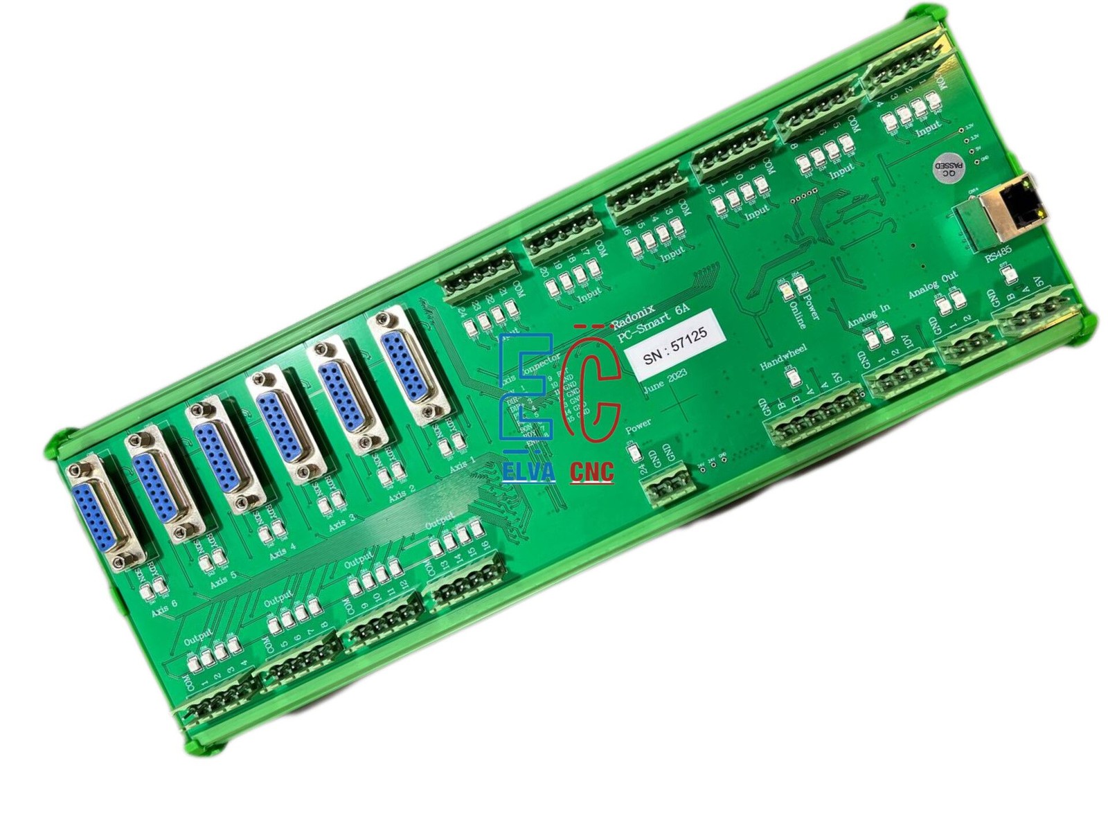 کنترلر رادونیکس سی ان سی 6 محور مدل PC-PRO LAN 6A(کنترلر با پنچ محور فعال)