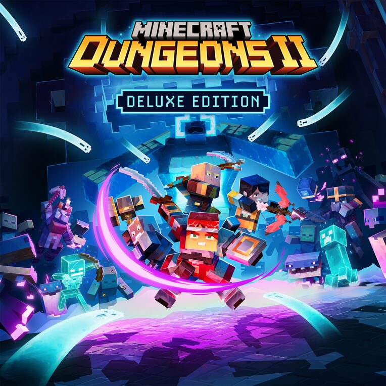 اکانت قانونی PS5 Minecraft Dungeons II Deluxe Edition ظرفیت ۲ و ۳