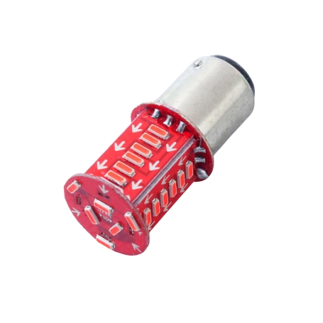 لامپ LED خودرویی دو کنتاکت 5W قرمز