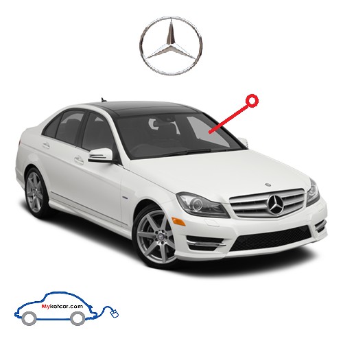 شیشه جلو Benz C Class W204