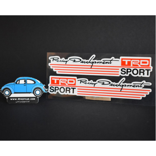 نوشته شیشه TRD racing