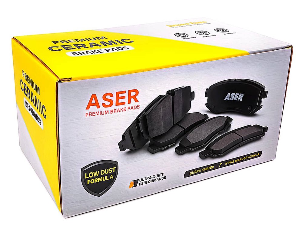 لنت ترمز سرامیکی جلو چانگان CS55 ایسر (ASER)