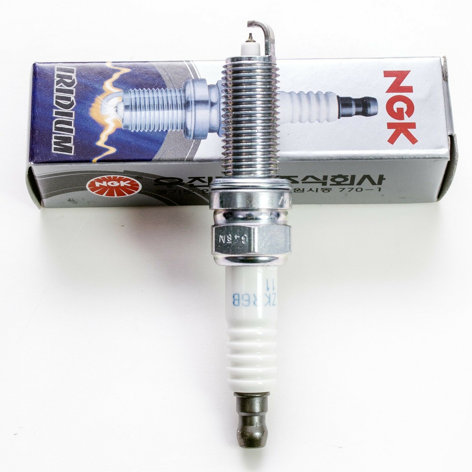 شمع خودرو انجیکا NGK مدل SILZKR6B-11 / 6215 ایریدیوم لیزر (اصلی)