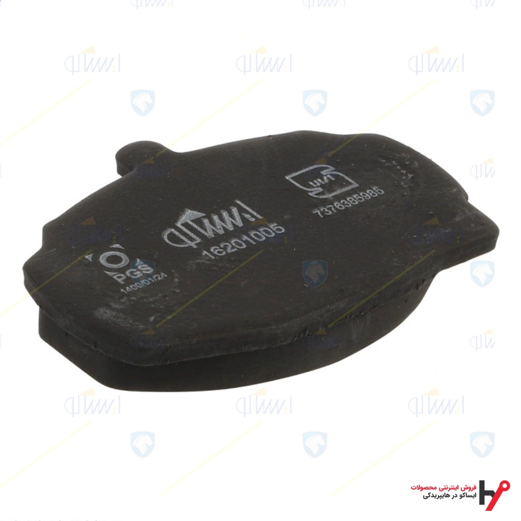 لنت ترمزدیسکی چرخ جلو(دست 4 عددی )-پژو 301 (پژو 301) ایساکو
