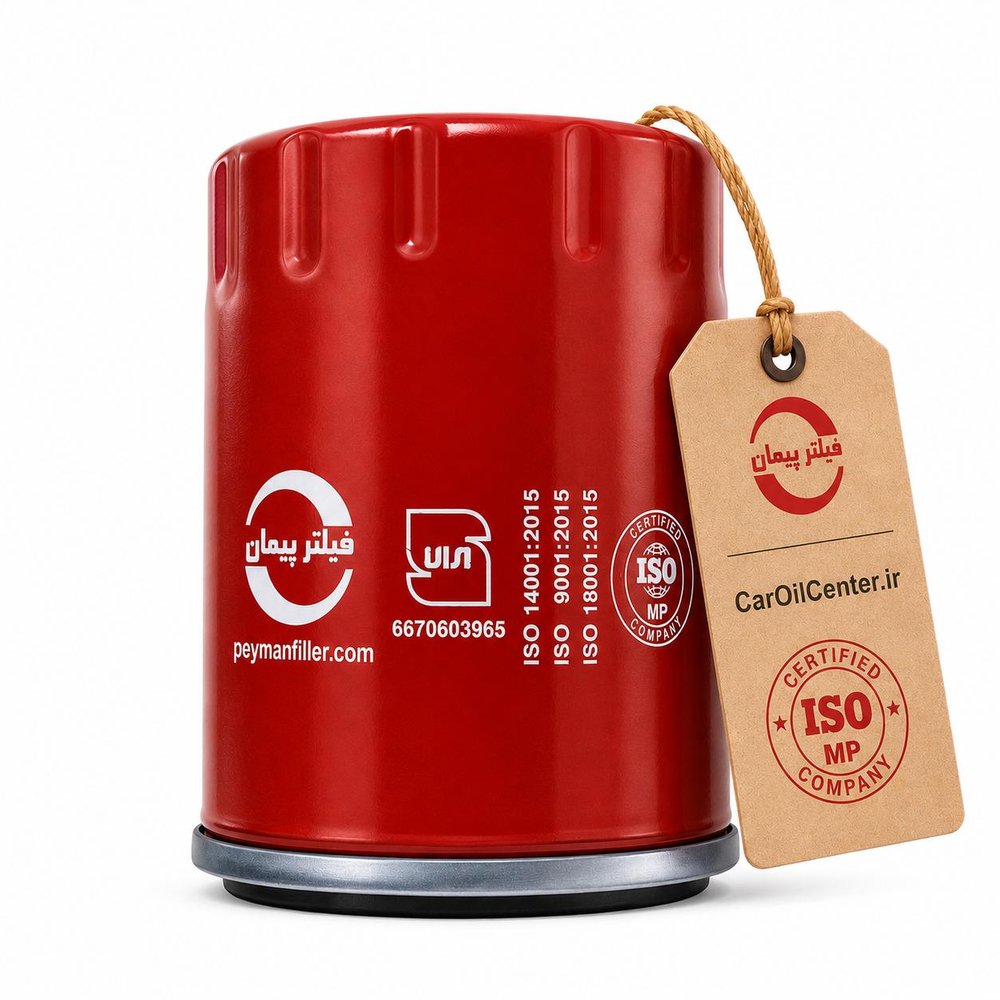 فیلتر روغن فیلتر پیمان مدل PF616 مناسب پراید (Peyman Filter)