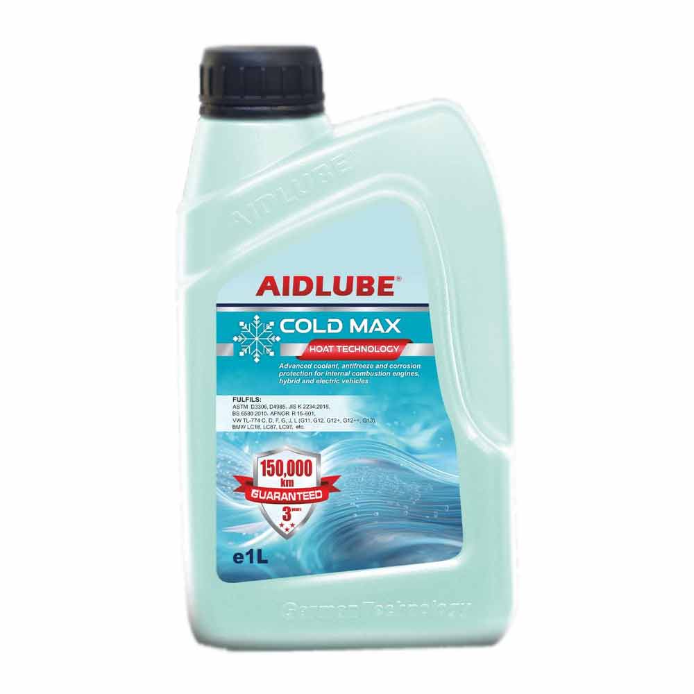 ضدیخ ایدلوب AIDLUBE COLD MAX HOAT حجم 1 لیتر