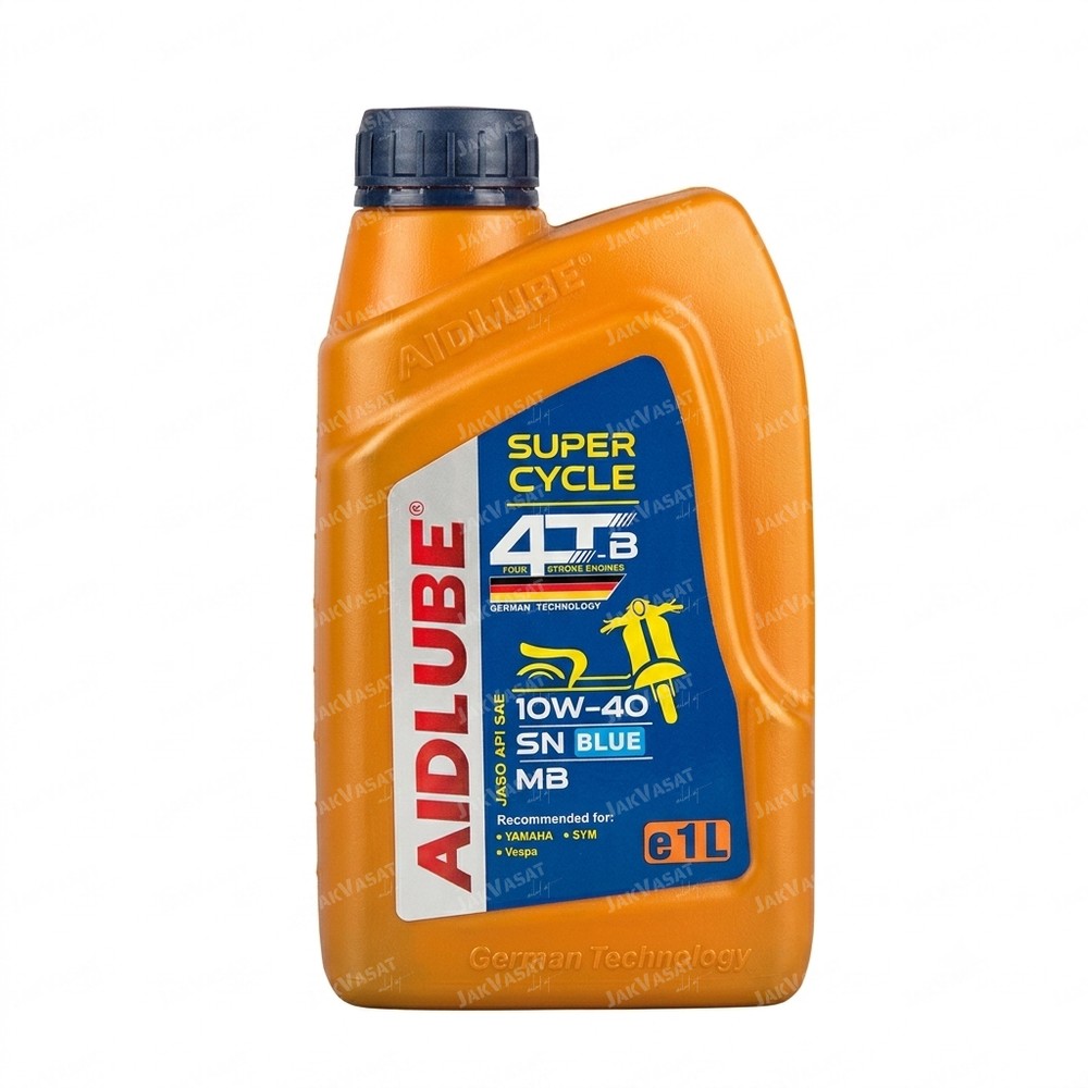 روغن موتور ایدلوب 10W40 مخصوص موتورهای اسکوتر AIDLUBE فول سنتتیک SN / تحت لیسانس ایدلوب آلمان / اصل کد 201384