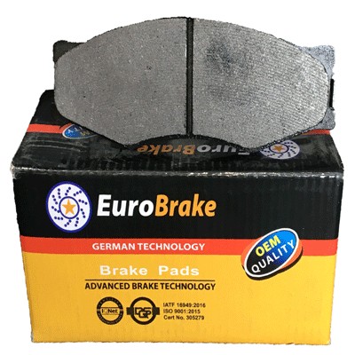 لنت ترمز جلو Euro Brake کاروان