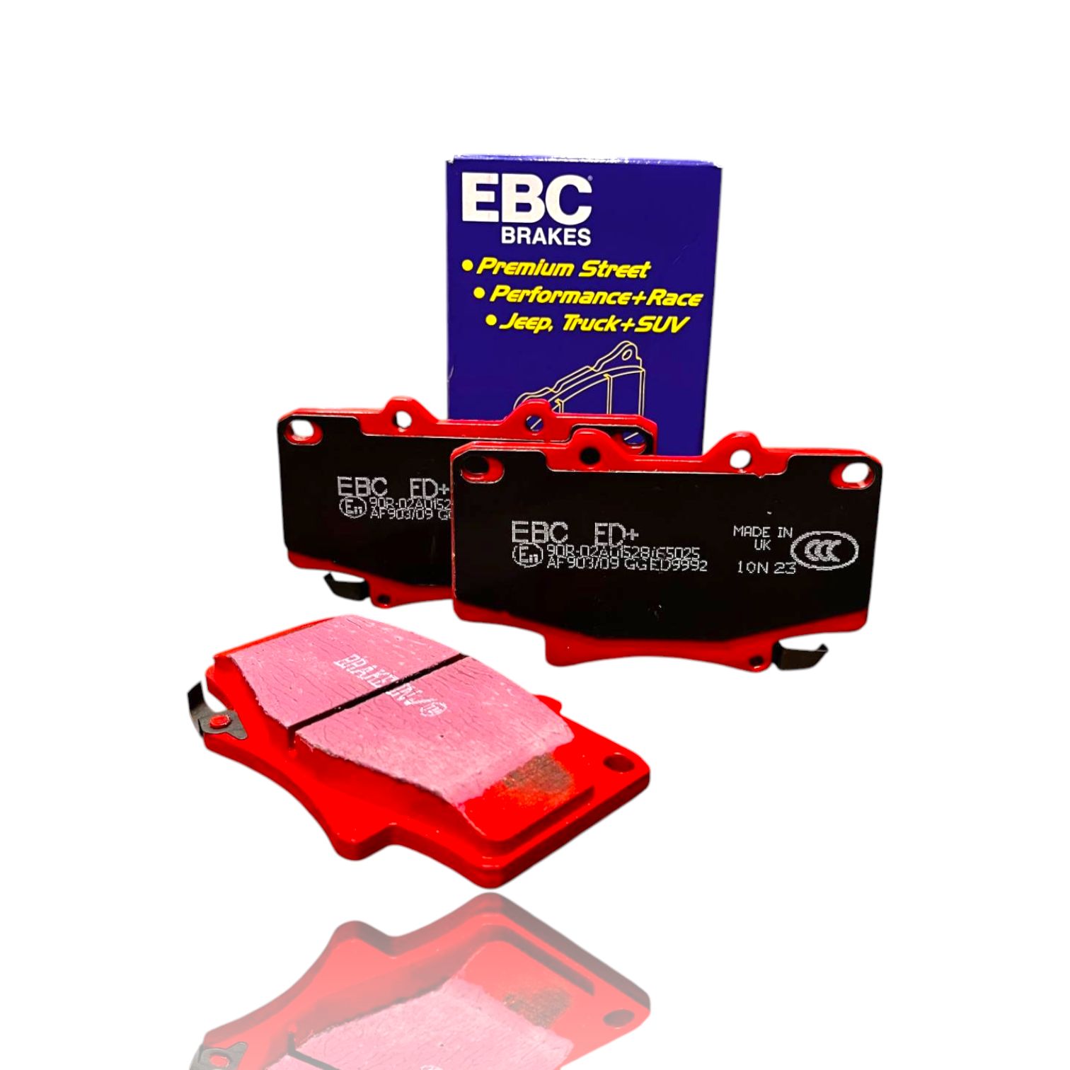 لنت ترمز جلو تویوتا لندکروز fj80 سری 80 EBC انگلستان سری +ED
