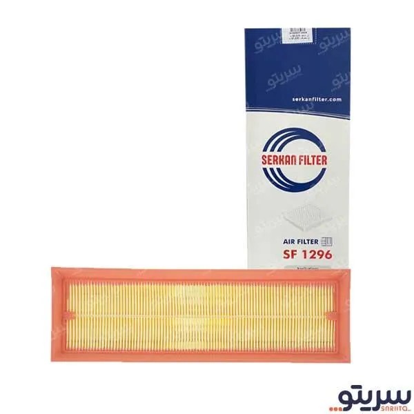 فیلتر هوا پژو 301 مدل 1296 برند سرکان