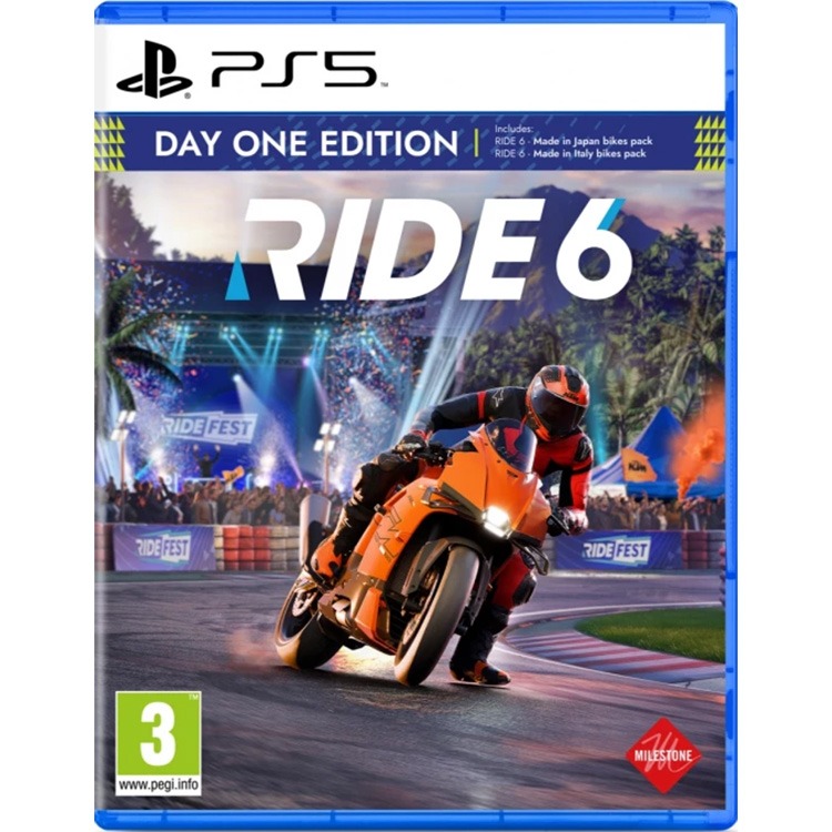 دیسک بازی RIDE6 برای PS5