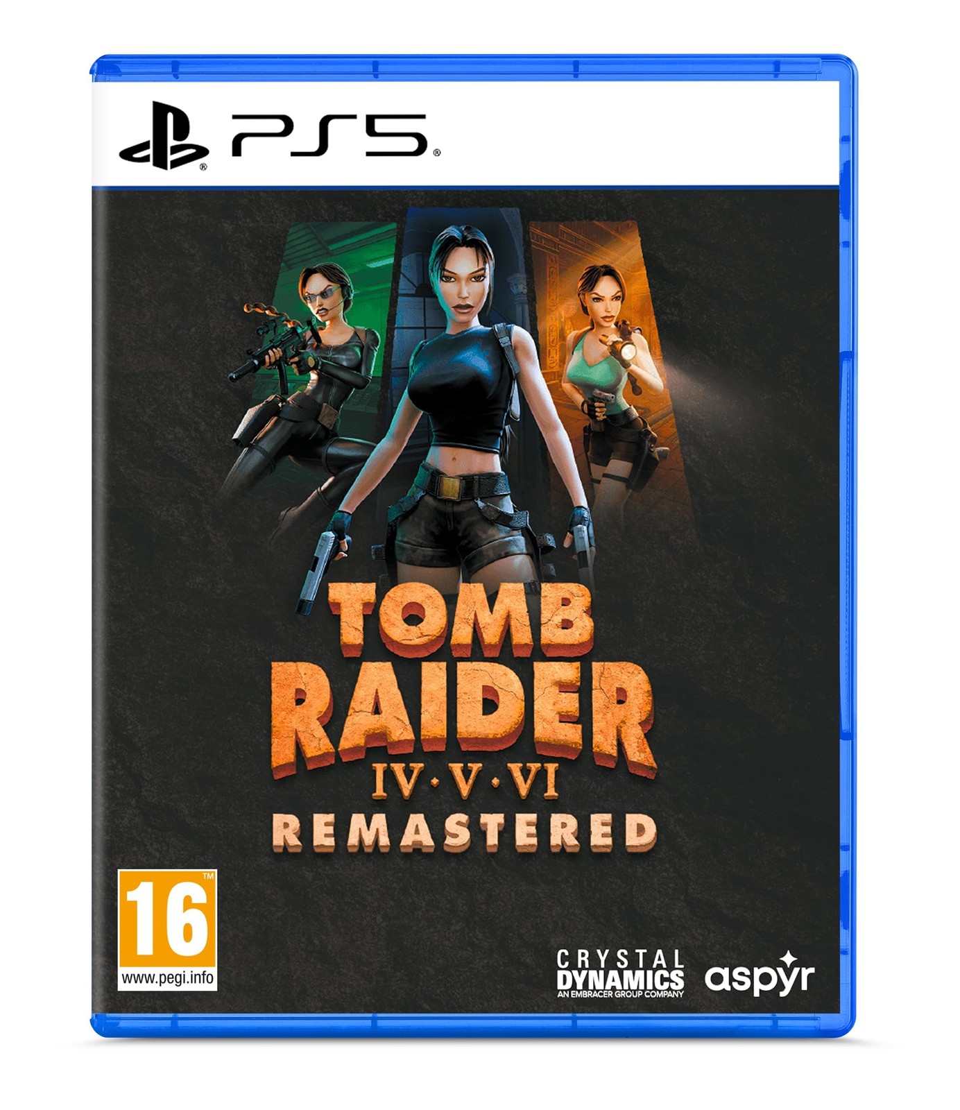 دیسک بازی Tomb Raider IV,V,VI Remasterd برای PS5