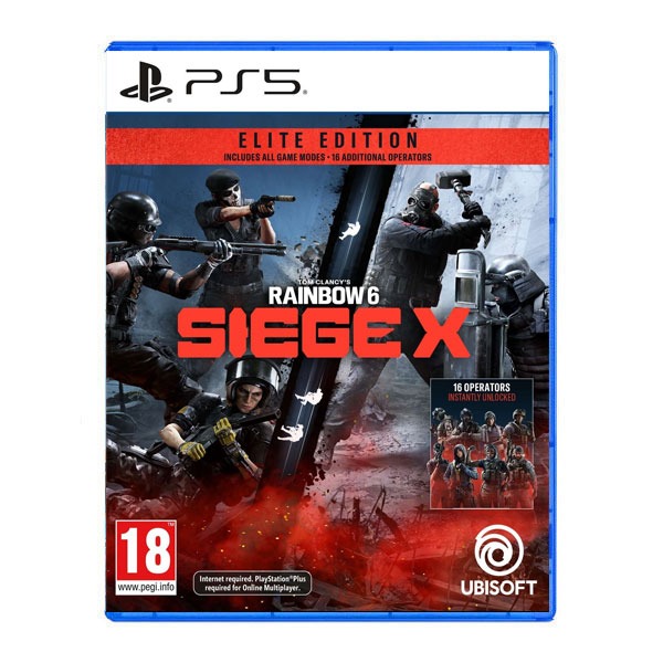 دیسک بازی Rainbow Six Siege X Elite Edition برای PS5