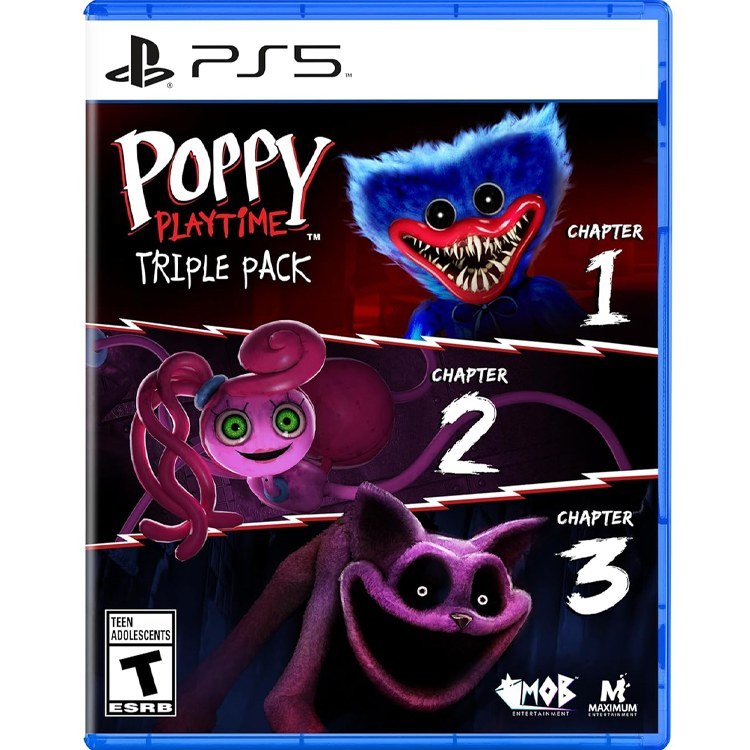 دیسک بازی Poppy Playtime Triple Pack Ps5 نو (پلمپ)