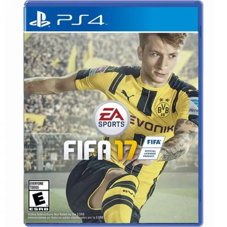 دیسک بازی FIFA 17 – نسخه PS4 (کارکرده)