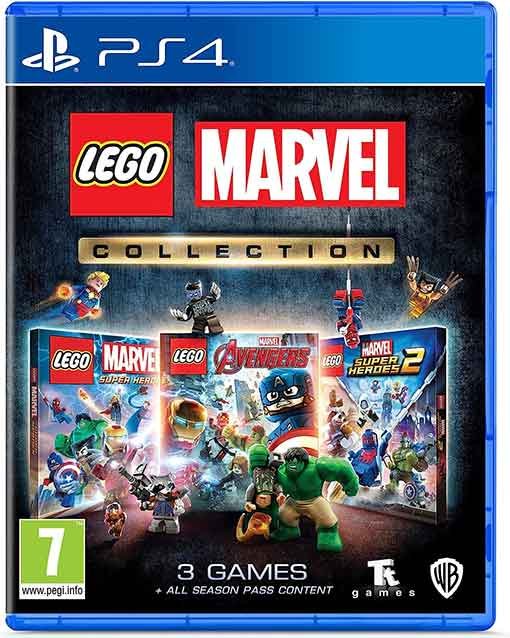 دیسک بازی LEGO Marvel Collection Ps4 کارکرده استوک