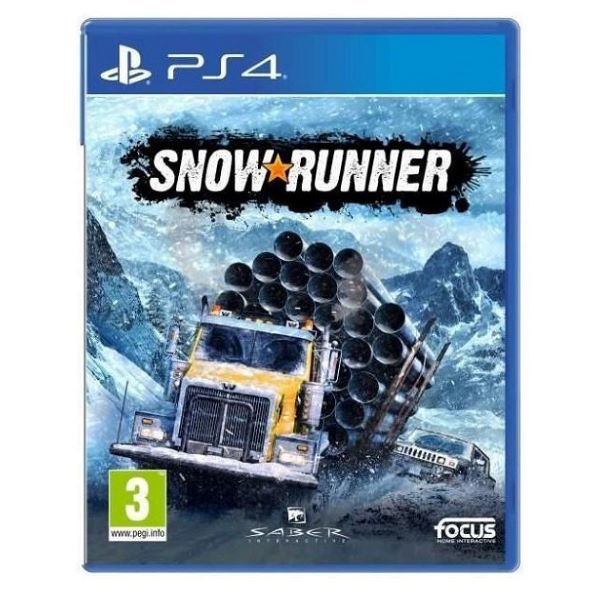 دیسک بازی SnowRunner برای PS4