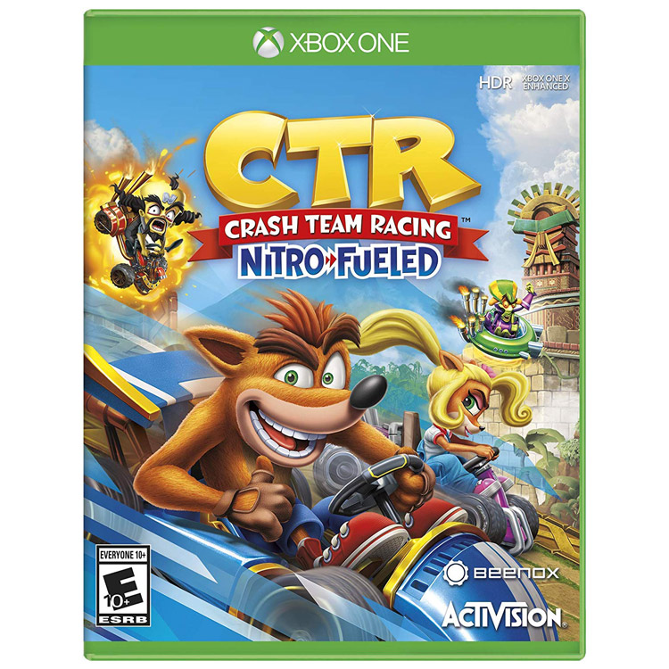 دیسک بازی Crash Team Racing Nitro-Fueled برای XBOX ONE