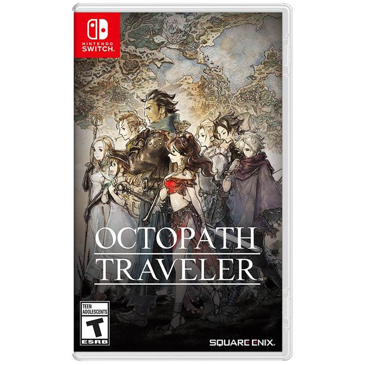 دیسک بازی Octopath Traveler نینتندو سوییچ