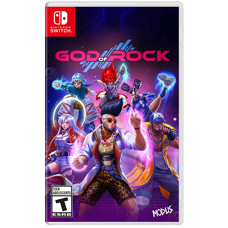 دیسک بازی God of Rock برای Nintendo Switch