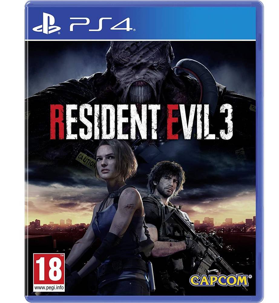 دیسک بازی رزیدنت اویل 3 برای Ps4 مدل Resident Evil 3 Ps4