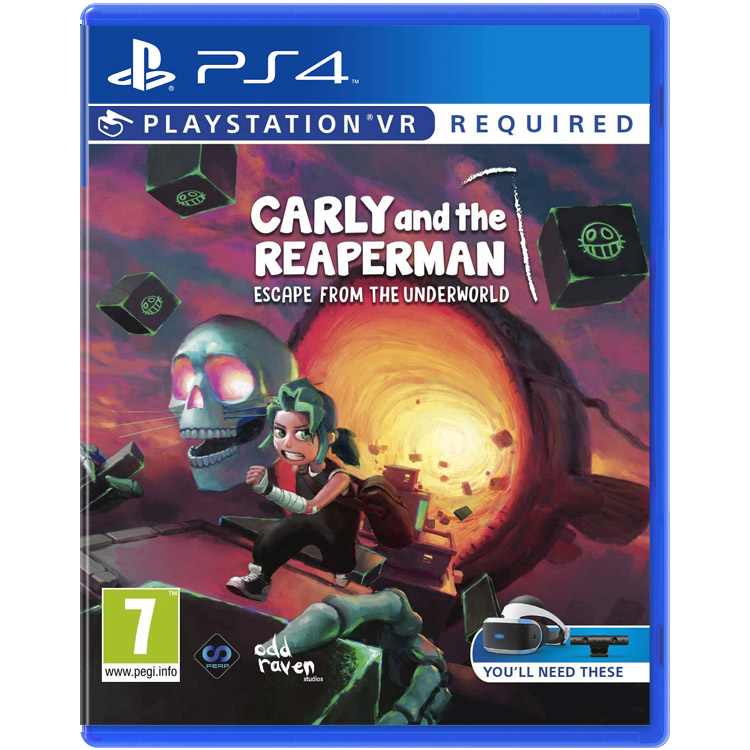 دیسک بازی Carly and the Reaperman: Escape from the Underworld PS4