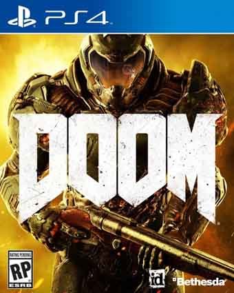 دیسک بازی Doom Ps4 کارکرده -استوک