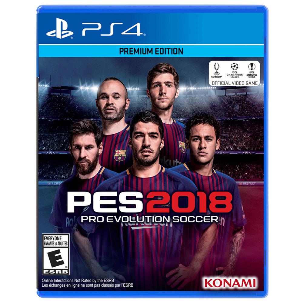 دیسک بازی PES 2018 برای PS4 (کارکرده)