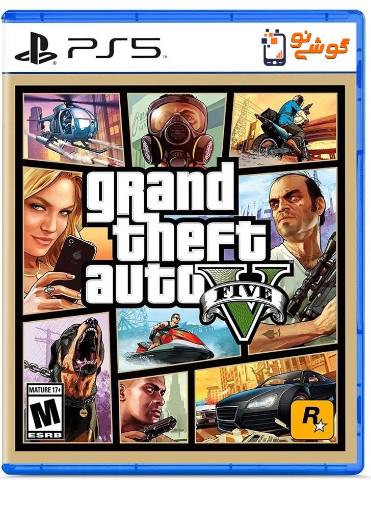 دیسک بازی Grand Theft Auto V (GTA V) برای PS5 (کارکرده)