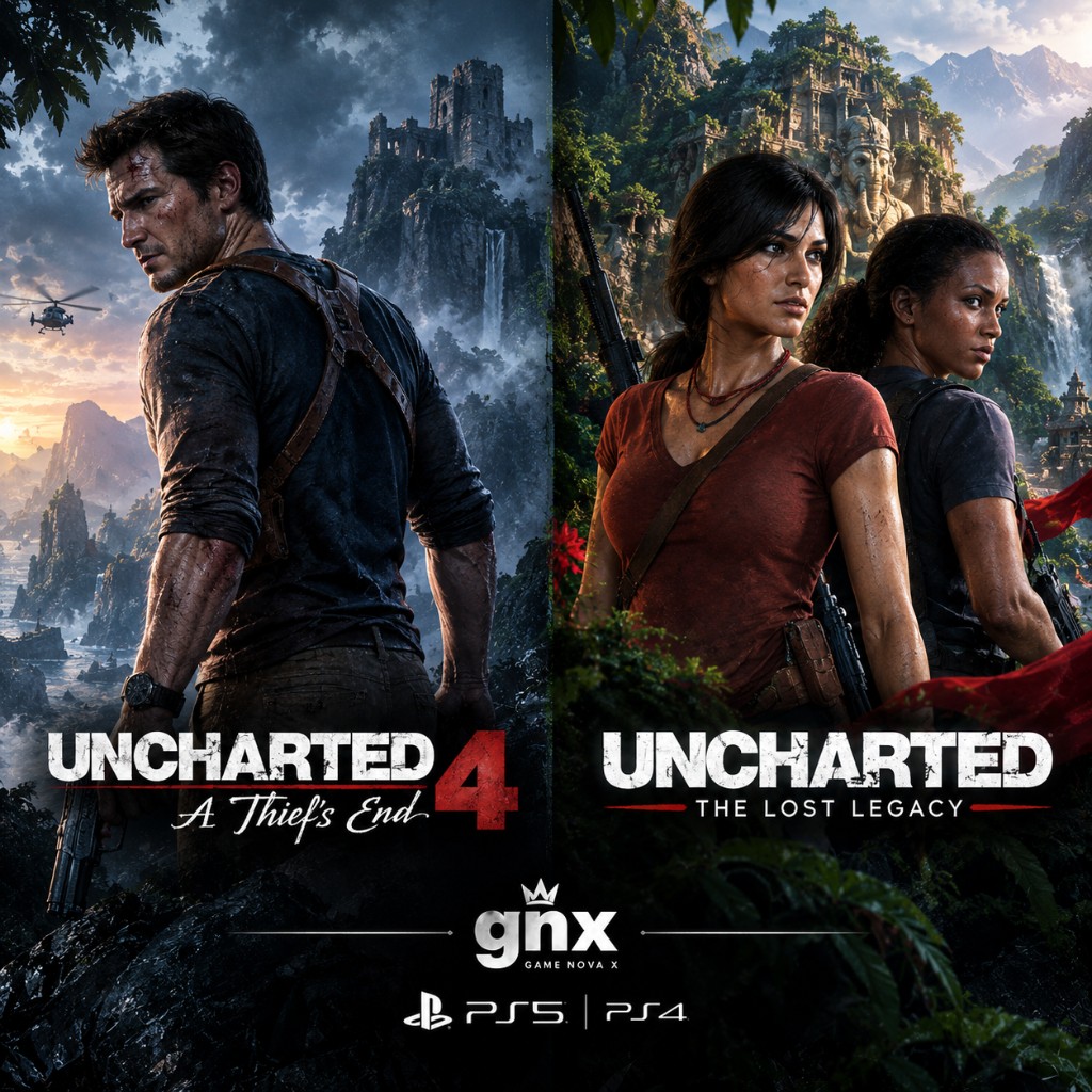 اکانت قانونی : Uncharted 4 + Uncharted Legacy