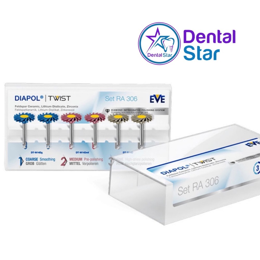 دیسک پالیش پرسلن کد9088 Diacomp Plus Twist