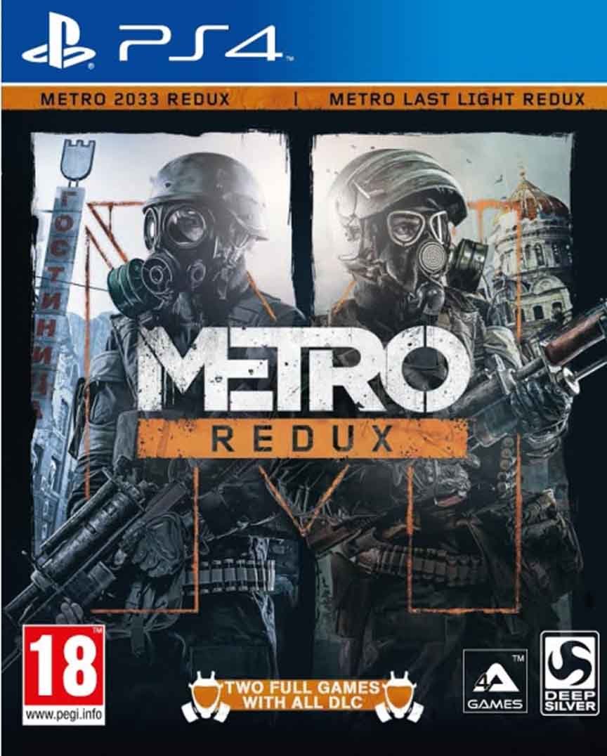 دیسک بازی Metro redux Ps4 کارکرده استوک